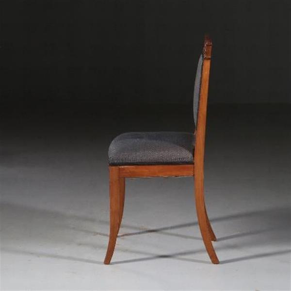 Grote foto antieke stoelen stel van 6 louis philipe stoelen ca. 1835 mahonie incl stoffering naar wens no. antiek en kunst stoelen en banken