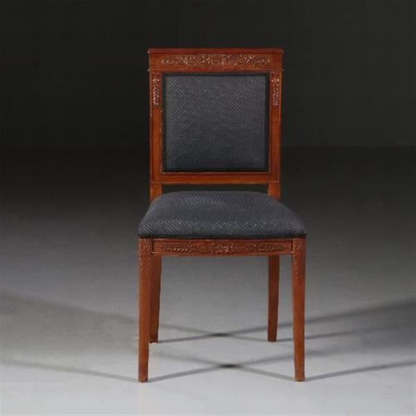 Grote foto antieke stoelen stel van 6 louis philipe stoelen ca. 1835 mahonie incl stoffering naar wens no. antiek en kunst stoelen en banken