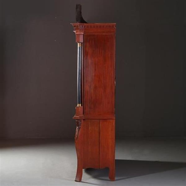 Grote foto antieke kasten reusachtig fries kabinet prachtige oude meekrap kleur no.860460 antiek en kunst stoelen en banken