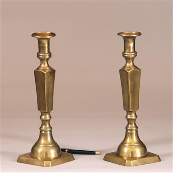 Grote foto antieke kandelaren stel van 2 engelse candlesticks 18e eeuw no.900815.u antiek en kunst overige in antiek gebruiksvoorwerpen