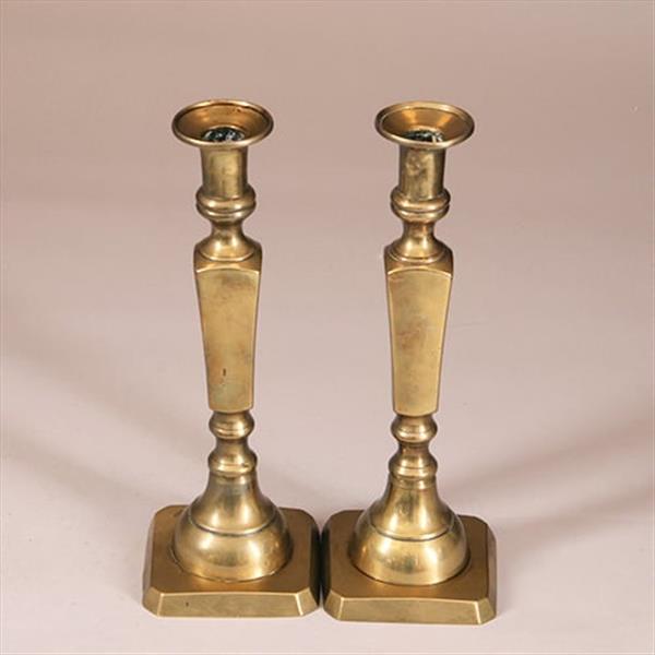 Grote foto antieke kandelaren stel van 2 engelse candlesticks 18e eeuw no.900815.u antiek en kunst overige in antiek gebruiksvoorwerpen