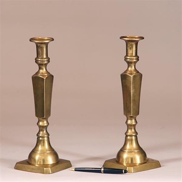 Grote foto antieke kandelaren stel van 2 engelse candlesticks 18e eeuw no.900815.u antiek en kunst overige in antiek gebruiksvoorwerpen