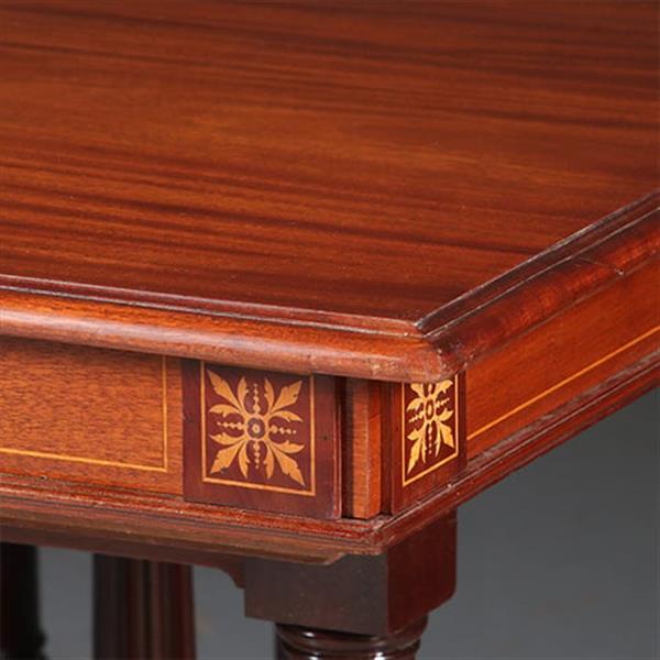 Grote foto zeer lange tafel voor 18 personen ca 1880 historisme no.862495 antiek en kunst stoelen en banken