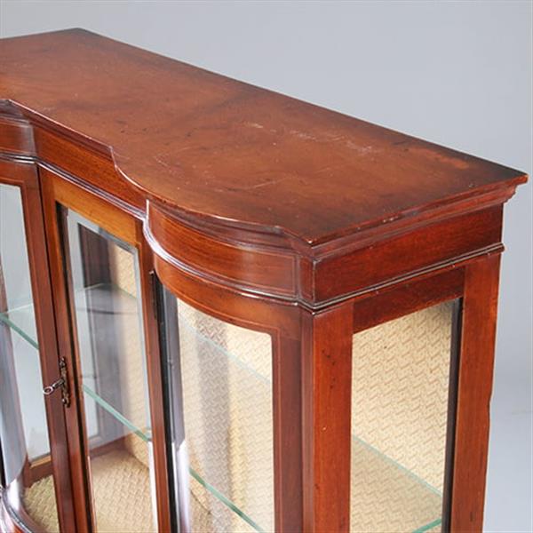 Grote foto stel van 2 kleine identieke vitrines ca 1900 engeland no.922870 antiek en kunst stoelen en banken