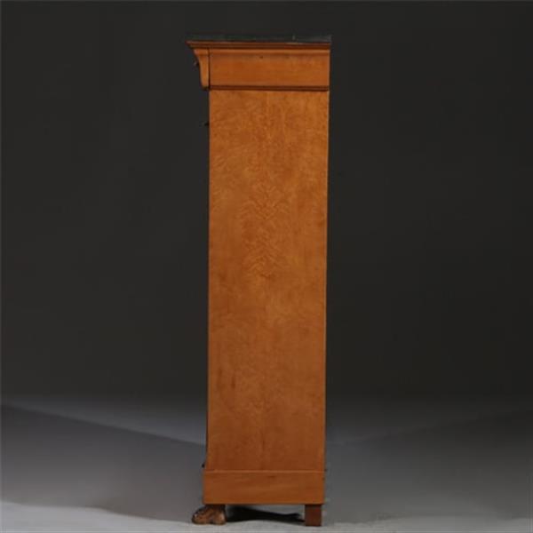 Grote foto blonde secretaire abattant of klep secretaire met geheime vakjes esdoorn met amarant ca 1835 no.93 antiek en kunst overige in antiek gebruiksvoorwerpen