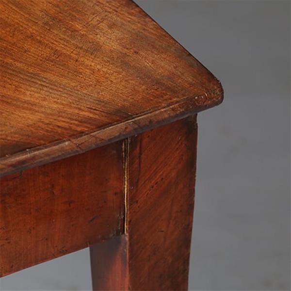 Grote foto louis seize werktafel op strakke tapse poten bloemmahonie randen ca 1800 no.932635 antiek en kunst stoelen en banken
