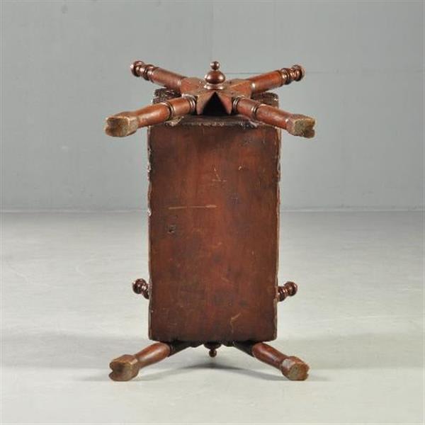 Grote foto opbergkistje in de vorm van gebundelde haardblokken ca 1865 hollands no. 200252 antiek en kunst stoelen en banken