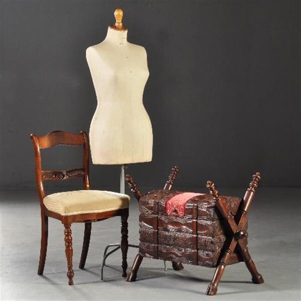 Grote foto opbergkistje in de vorm van gebundelde haardblokken ca 1865 hollands no. 200252 antiek en kunst stoelen en banken