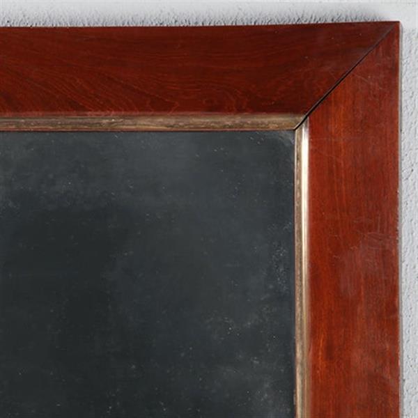 Grote foto rechthoekige biedermeier spiegel bloemmahonie en vergulde binnenlijst ca 1830 no.950079 hoogte 0 9 antiek en kunst spiegels