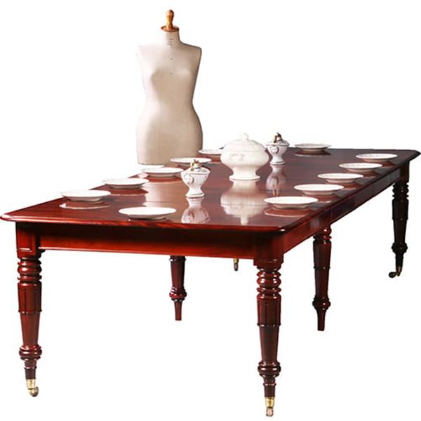 Grote foto oberispelijk mooie victoriaanse pull out table gespiegeld mahonie ca 1870 met 4 inlegbladen no.9717 antiek en kunst spiegels