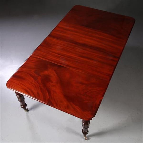 Grote foto oberispelijk mooie victoriaanse pull out table gespiegeld mahonie ca 1870 met 4 inlegbladen no.9717 antiek en kunst spiegels