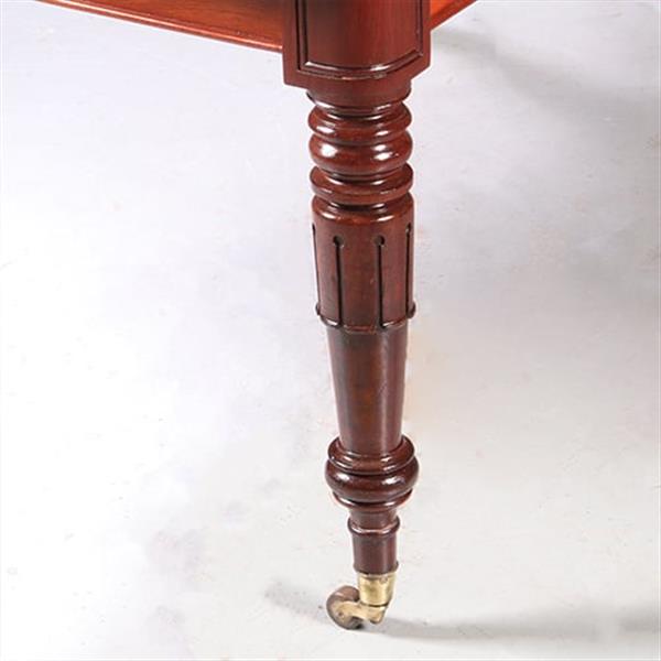 Grote foto oberispelijk mooie victoriaanse pull out table gespiegeld mahonie ca 1870 met 4 inlegbladen no.9717 antiek en kunst spiegels