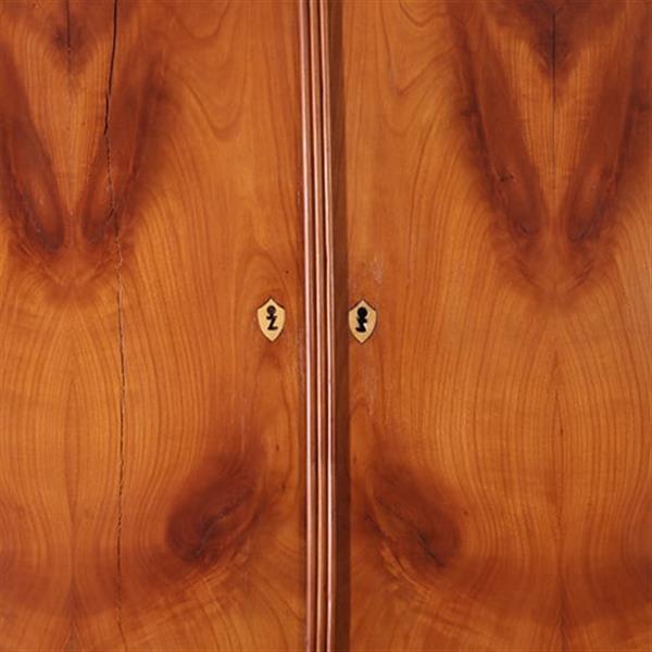 Grote foto kersenhouten hoekkast bar ca 1825 met 4 deuren en secretaire klep onwaarschijnlijk veel ruimte no antiek en kunst overige in antiek gebruiksvoorwerpen