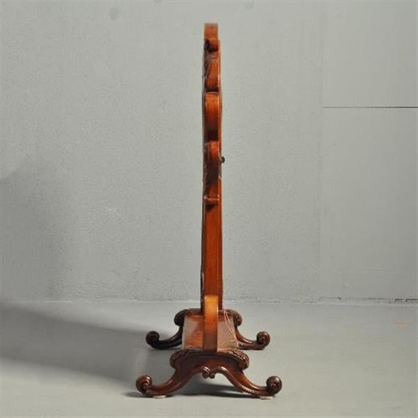 Grote foto antieke spiegels victoriaanse notenhouten passpiegel of kapspiegel ca. 1860 no.991416 hoogte 0 9 antiek en kunst spiegels