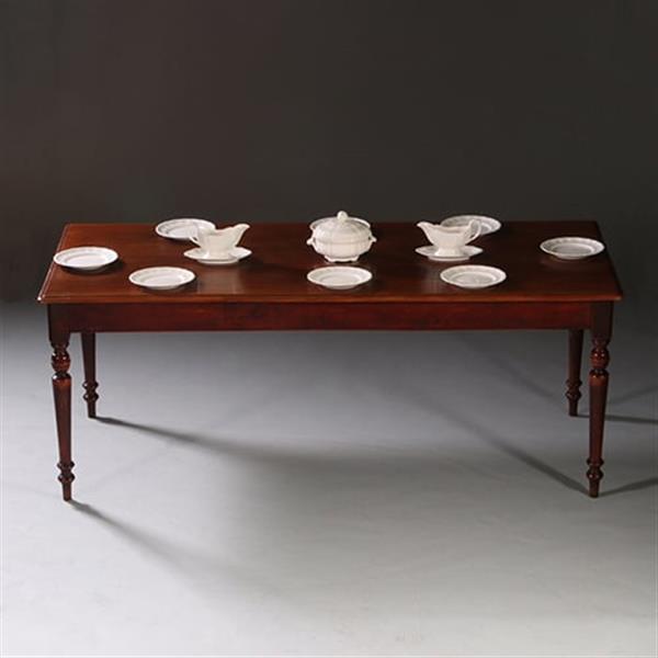 Grote foto lange tafel in essenhouten werktafel of keukentafel in prachtige oude kleur no.211730 antiek en kunst stoelen en banken