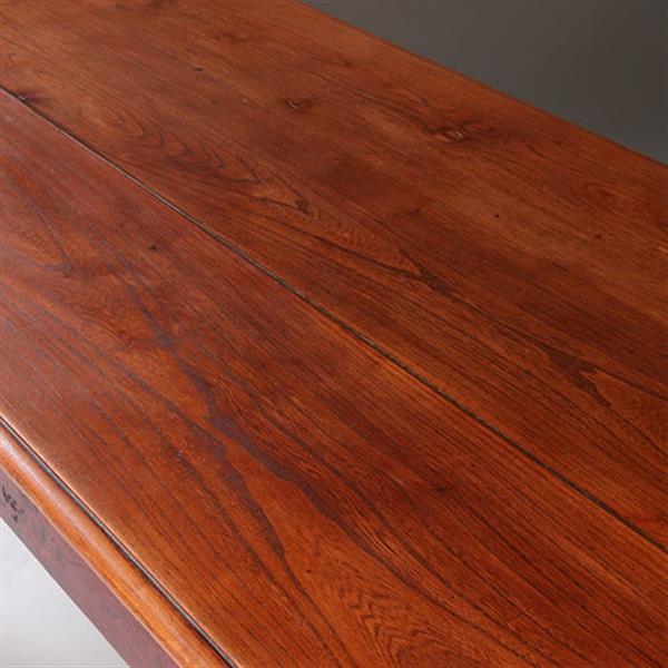 Grote foto lange tafel in essenhouten werktafel of keukentafel in prachtige oude kleur no.211730 antiek en kunst stoelen en banken