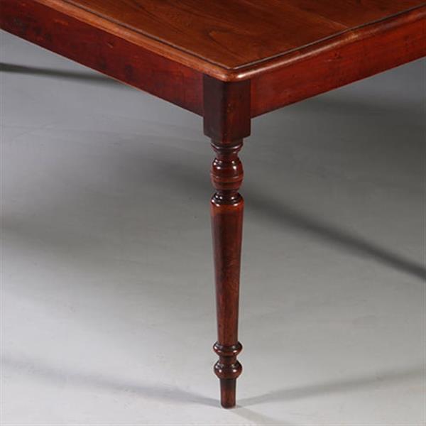 Grote foto lange tafel in essenhouten werktafel of keukentafel in prachtige oude kleur no.211730 antiek en kunst stoelen en banken