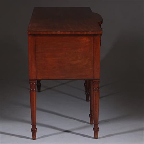 Grote foto regency sideboard in bloemmahonie met ebbenhout en brons ca 1825 no.222145 antiek en kunst stoelen en banken