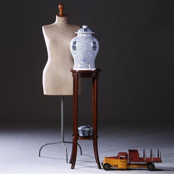 Grote foto hollandse lampetafel in strak mahonie ca. 1900 met ingelegde biesjes no.222120 antiek en kunst stoelen en banken