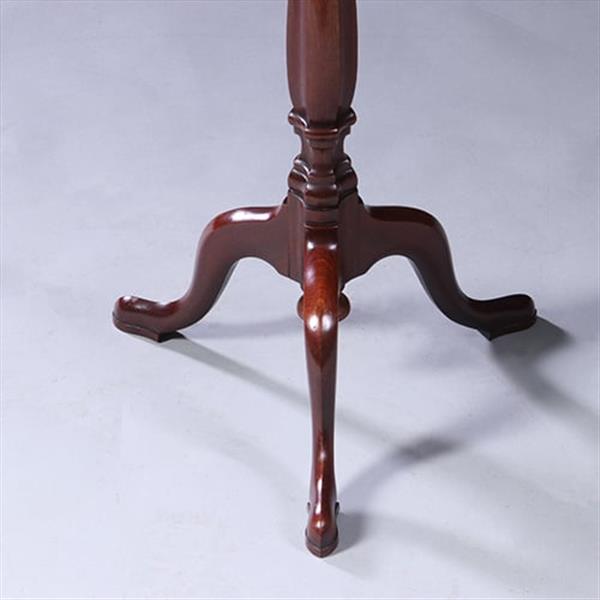 Grote foto hollandse lampetafel gueridon ca 1880 met geschulpt blad in mahonie no.222125 antiek en kunst stoelen en banken