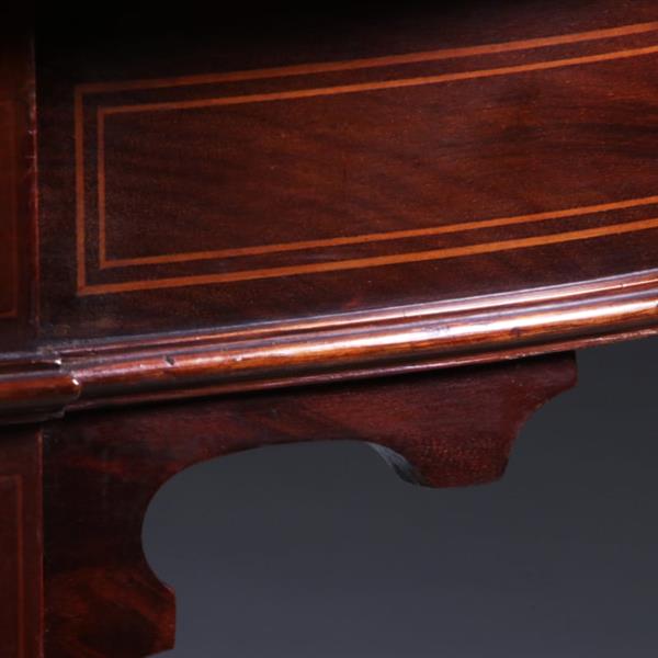 Grote foto salontafel in de hoge 19e eeuwse traditie fraai ingelegd door p e gane artistic furniture ca 1 antiek en kunst stoelen en banken