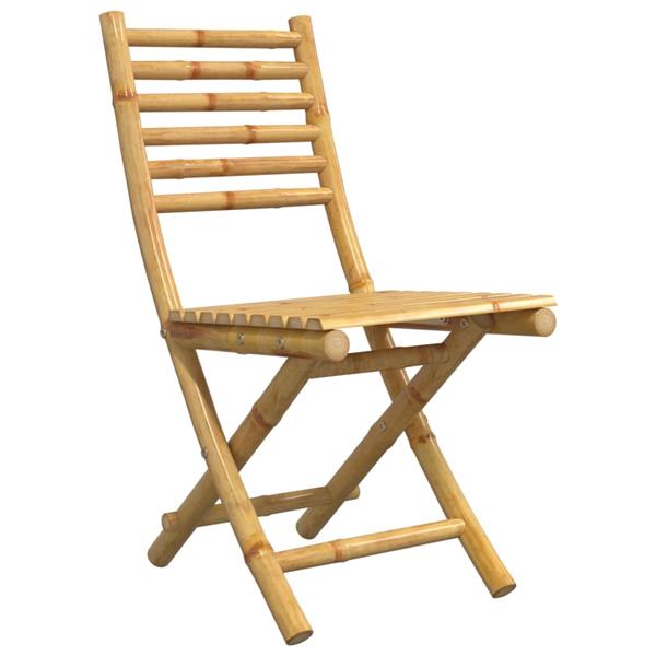 Grote foto vidaxl tuinstoelen 6 st inklapbaar 43x54x88 bamboe tuin en terras tuinmeubelen