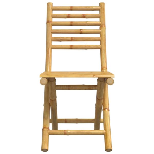 Grote foto vidaxl tuinstoelen 6 st inklapbaar 43x54x88 bamboe tuin en terras tuinmeubelen