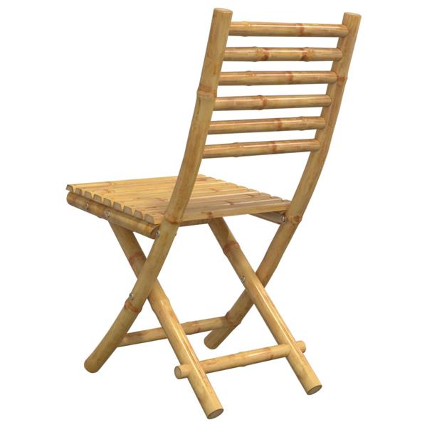 Grote foto vidaxl tuinstoelen 6 st inklapbaar 43x54x88 bamboe tuin en terras tuinmeubelen