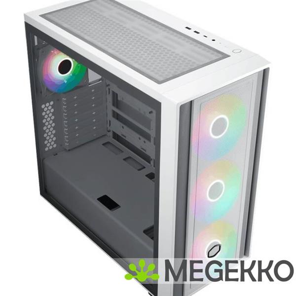 Grote foto cooler master masterbox 600 white computers en software behuizingen en kasten