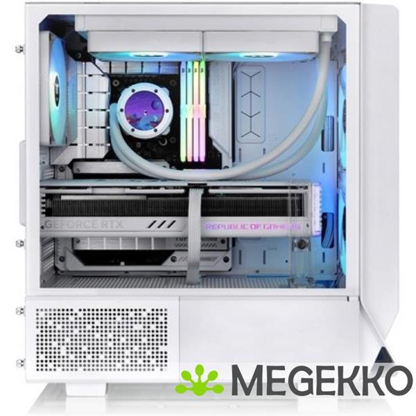 Grote foto thermaltake ceres 330 tg midi tower wit computers en software behuizingen en kasten