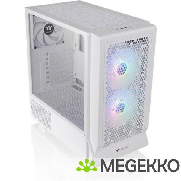 Grote foto thermaltake ceres 330 tg midi tower wit computers en software behuizingen en kasten