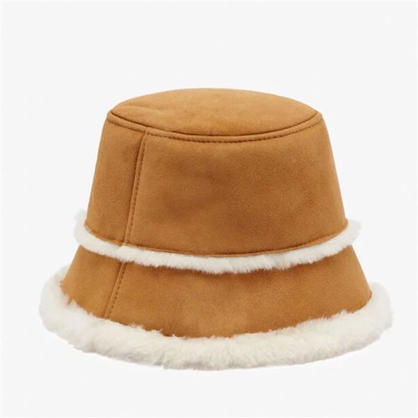 Grote foto emu australia sheepskin hat maat one size kleding dames schoenen