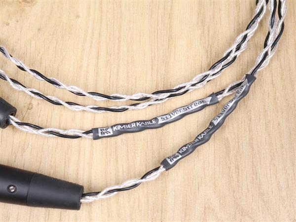 Grote foto kimber kable silver streak highend audio interconnects xlr 1 0 metre audio tv en foto onderdelen en accessoires