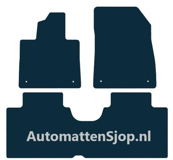 Grote foto luxe velours zwart automatten smart 1 2023 heden auto onderdelen overige auto onderdelen
