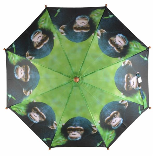 Grote foto kinderparaplu aap chimpansee kg158a kleding dames sieraden