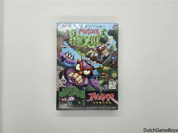 Grote foto atari jaguar attack of the mutant penguins new sealed spelcomputers games overige games