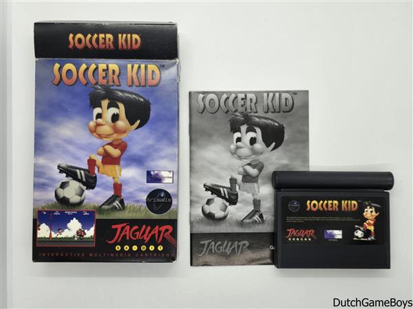 Grote foto atari jaguar soccer kid spelcomputers games overige games