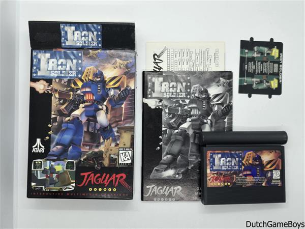 Grote foto atari jaguar iron soldier spelcomputers games overige games