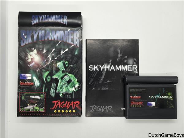 Grote foto atari jaguar skyhammer spelcomputers games overige games