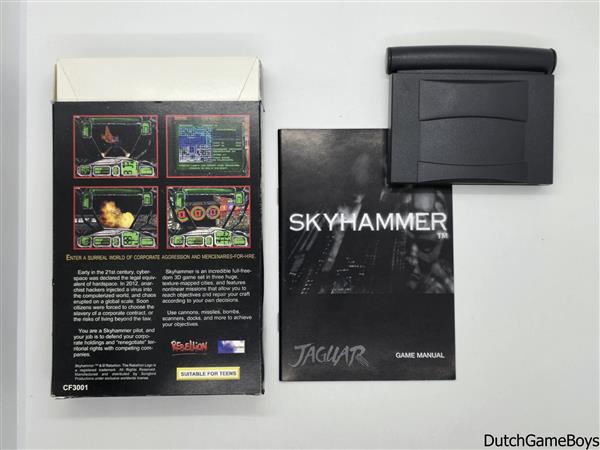 Grote foto atari jaguar skyhammer spelcomputers games overige games