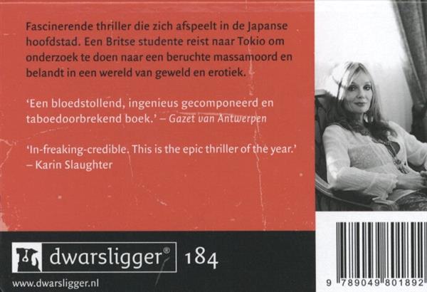 Grote foto tokio dwarsligger 184 boeken thrillers