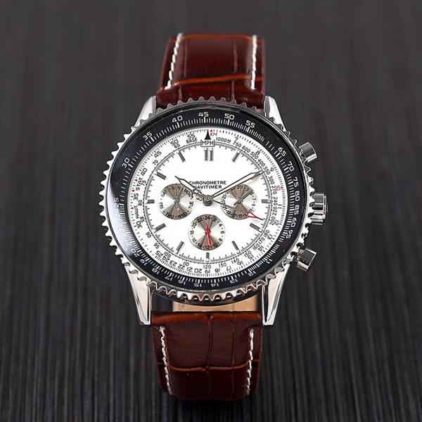 Grote foto automatisch mechanisch horloge voor heren multifunctioneel waterdicht polshorloge met zes naalden kleding dames horloges