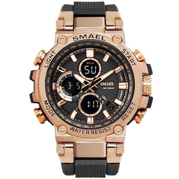 Grote foto militair sporthorloge met digitale subdials voor heren schokbestendig 5 bar waterdicht kleding dames horloges