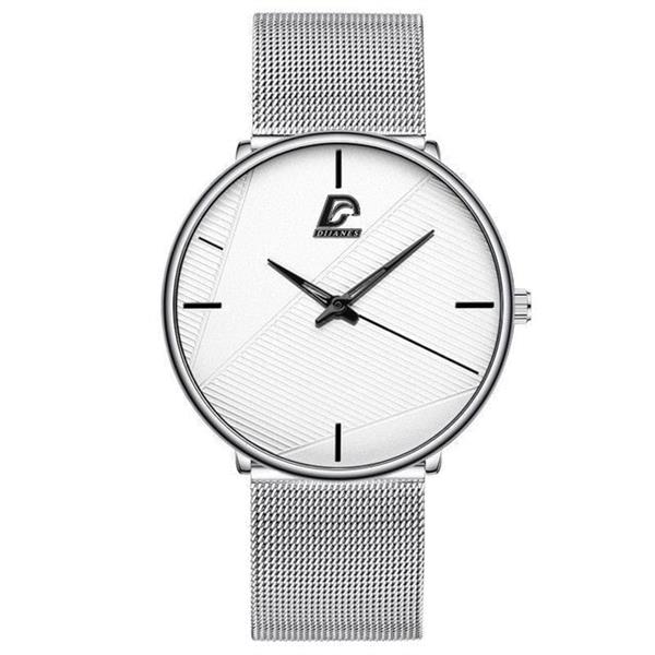 Grote foto minimalistisch horloge voor heren mode ultradun eenvoudig zakelijk kwartshorloge kleding dames horloges
