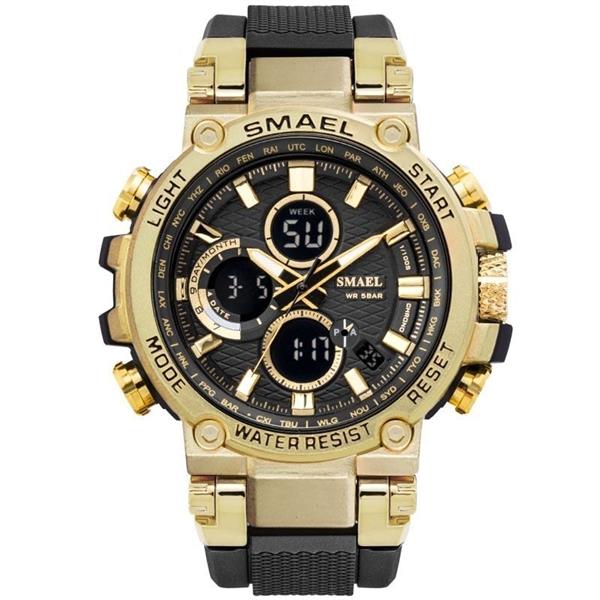 Grote foto militair sporthorloge met digitale subdials voor heren schokbestendig 5 bar waterdicht kleding dames horloges