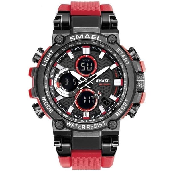 Grote foto militair sporthorloge met digitale subdials voor heren schokbestendig 5 bar waterdicht kleding dames horloges