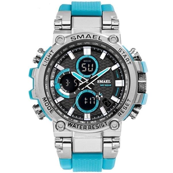 Grote foto militair sporthorloge met digitale subdials voor heren schokbestendig 5 bar waterdicht kleding dames horloges