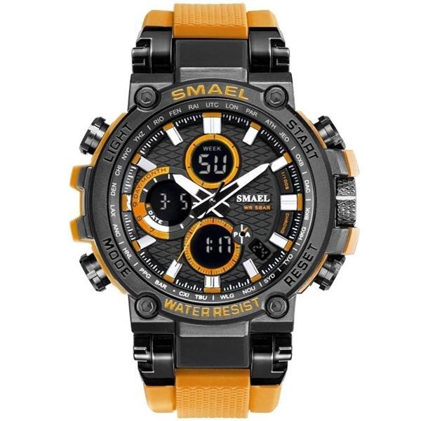 Grote foto militair sporthorloge met digitale subdials voor heren schokbestendig 5 bar waterdicht kleding dames horloges