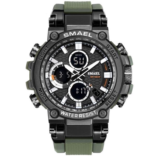 Grote foto militair sporthorloge met digitale subdials voor heren schokbestendig 5 bar waterdicht kleding dames horloges