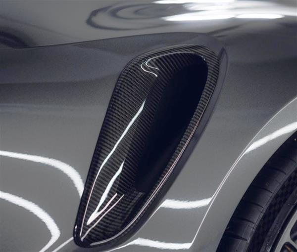 Grote foto dit is een set porsche 911 992 turbo s gt3 rs carbon zijpaneel luchtinlaat auto onderdelen tuning en styling